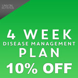 4 WEEK DISEASE MANAGEMENT PLAN (INCLUDES DETOX TEA, JUICE AND SEA MOSS)